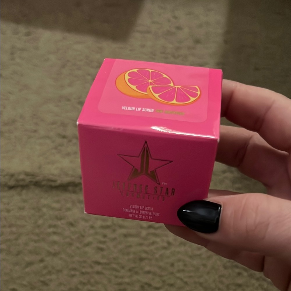Jeffree Star Velour Lip Scrub - Citrus Pink